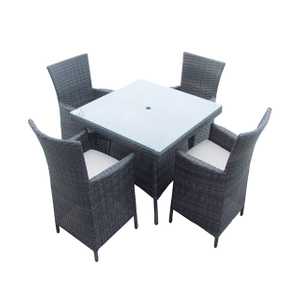Rattan Outdoor Furniture Coffee Table with 4 Seater