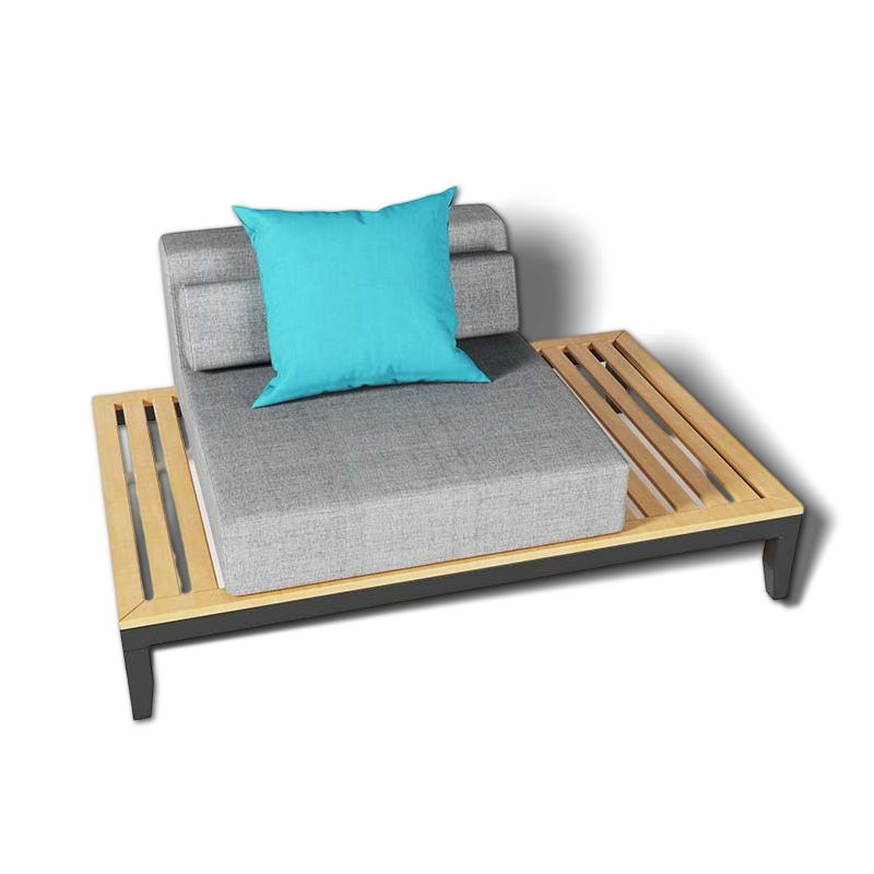 Teak Sofa Chair Leisure Bed Patio Garden Outdoor Furniture