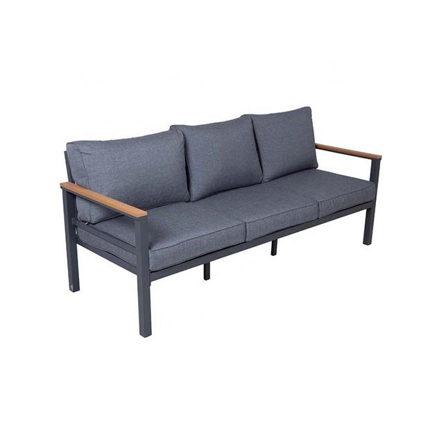 Modern Recliner Aluminium Outdoor Garden Furniture 4pcs Sofa Set