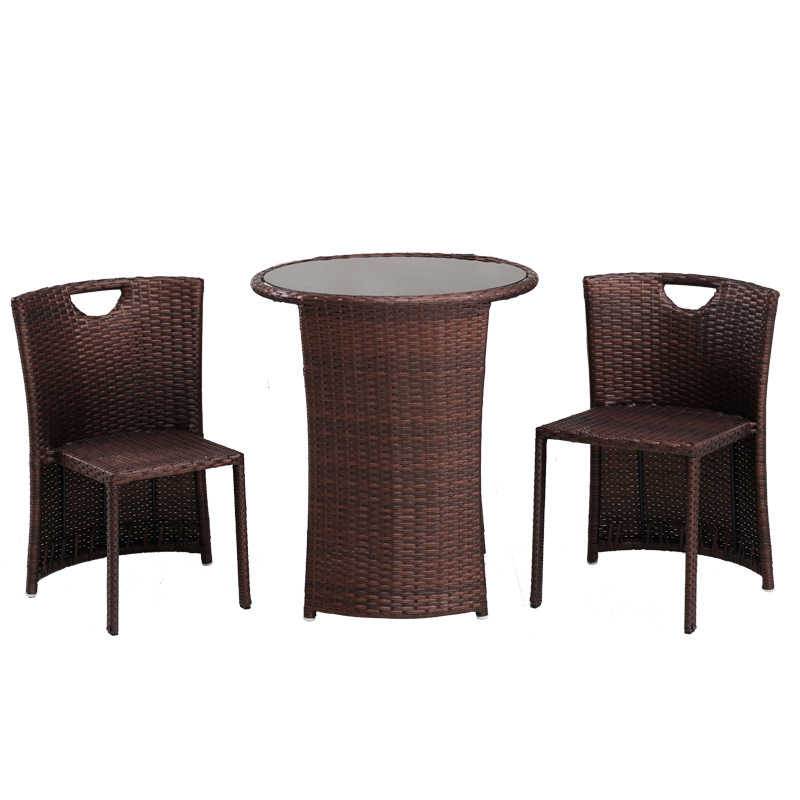 Rattan Garden Chairs Set Coffee Table Set